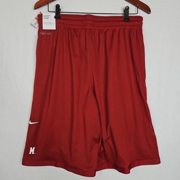 Nike Stanford Cardinals The Farm NCAA Football DriFit Mesh Shorts‎ Men's Size L - Picture 5 of 6